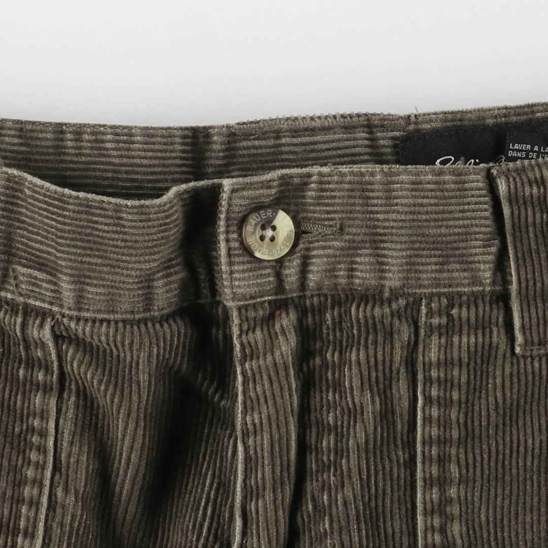 Eddie Bauer Men's Corduroy Pants, Size W35 cotton Khaki type Vintage Second Hand