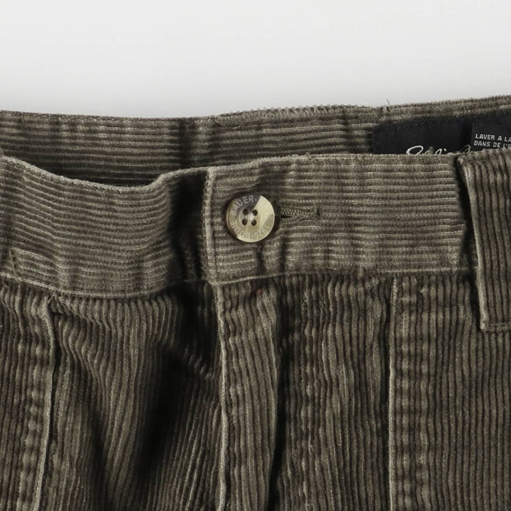 Eddie Bauer Men's Corduroy Pants, Size W35 cotton Khaki type Vintage Second Hand