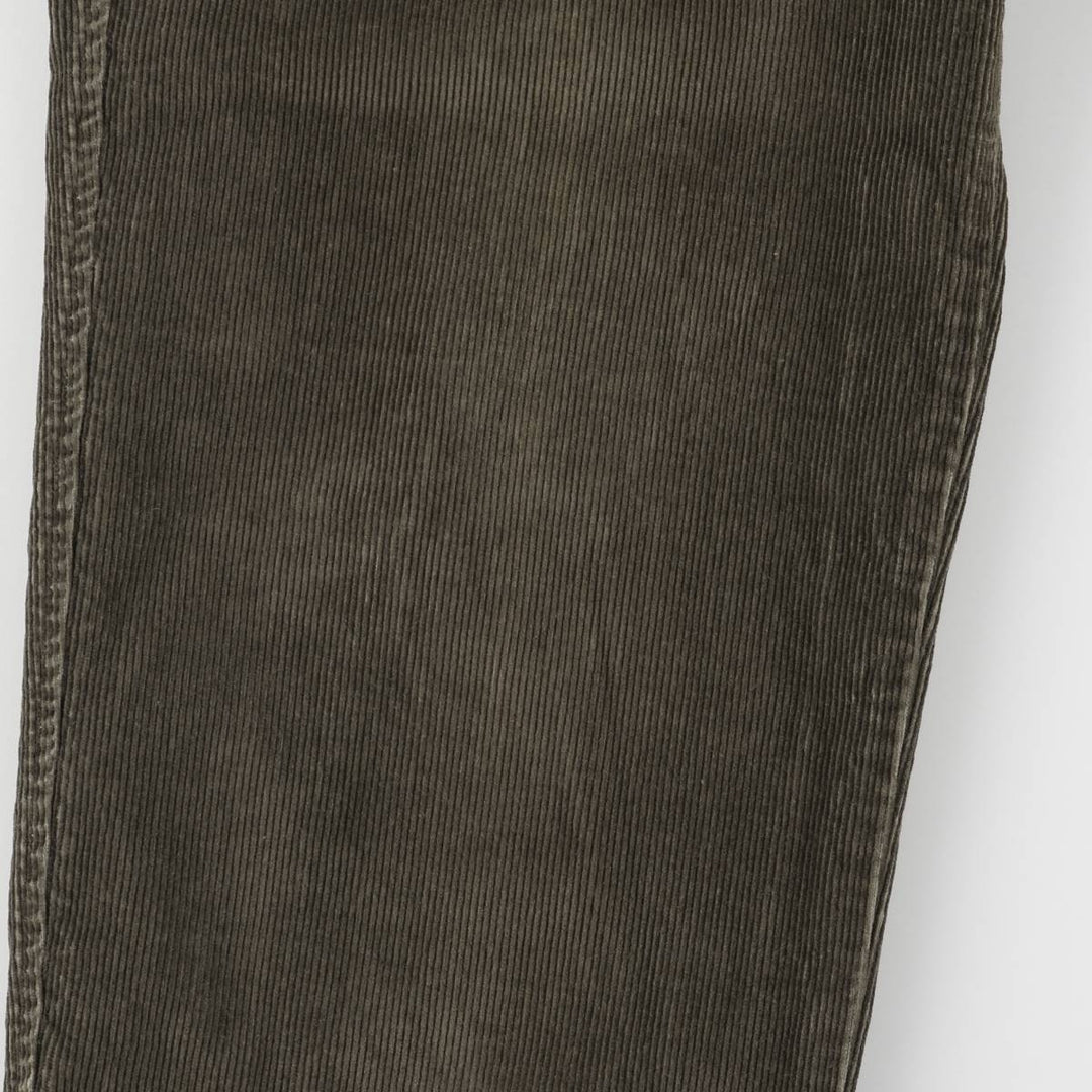 Eddie Bauer Men's Corduroy Pants, Size W35 cotton Khaki type Vintage Second Hand