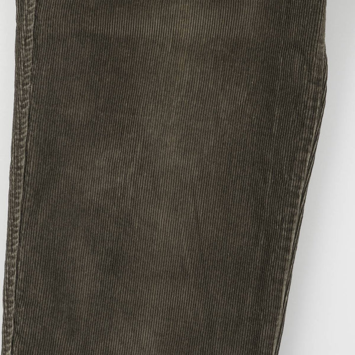 Eddie Bauer Men's Corduroy Pants, Size W35 cotton Khaki type Vintage Second Hand