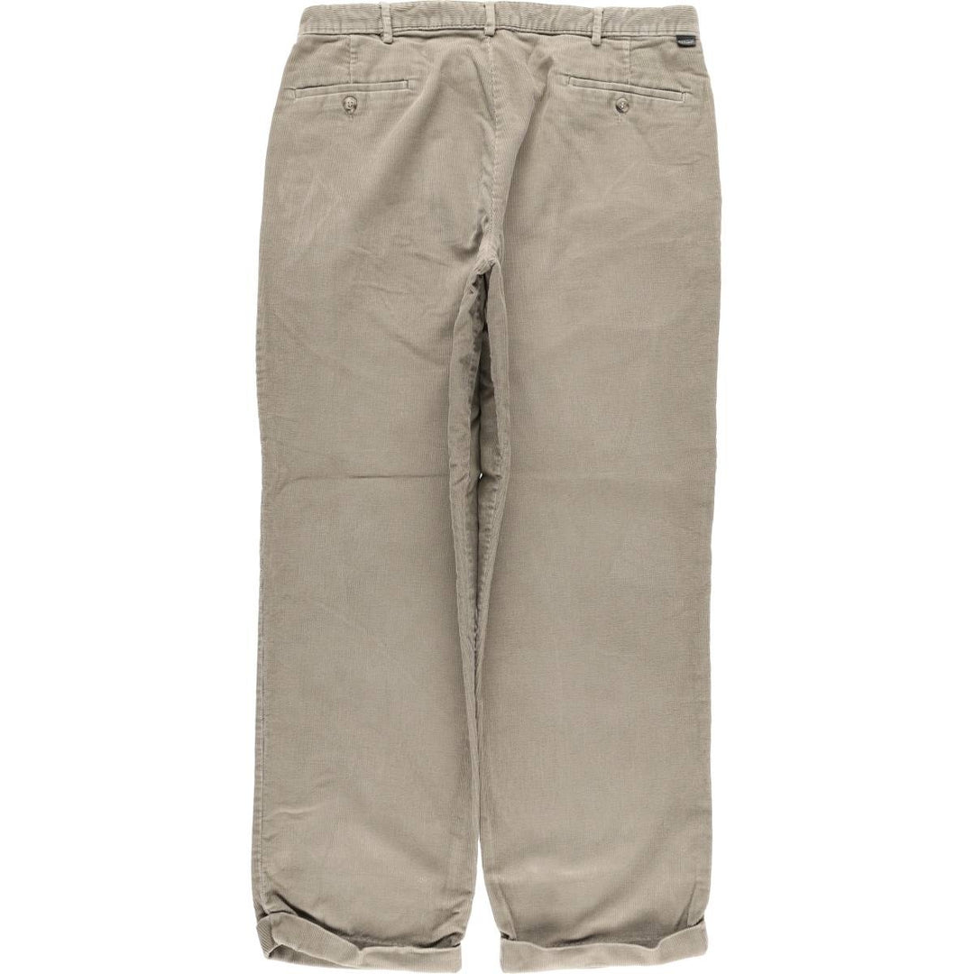 Dockers Recode Two-Pleated Corduroy Pants, Men's, Size W37 cotton Beige type Vintage Second Hand