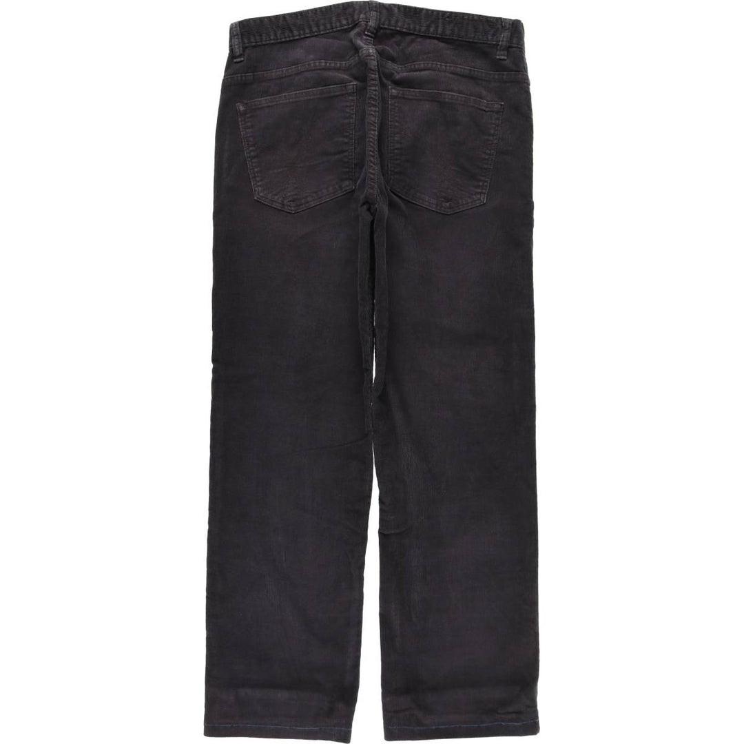 Calvin Klein Jeans corduroy pants for men, size W35 cotton black type Vintage Second Hand