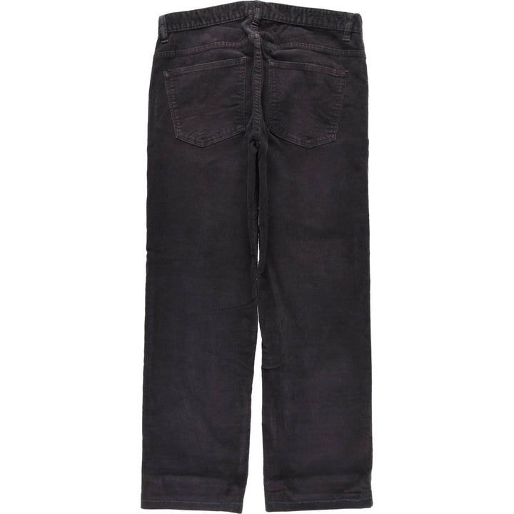 Calvin Klein Jeans corduroy pants for men, size W35 cotton black type Vintage Second Hand