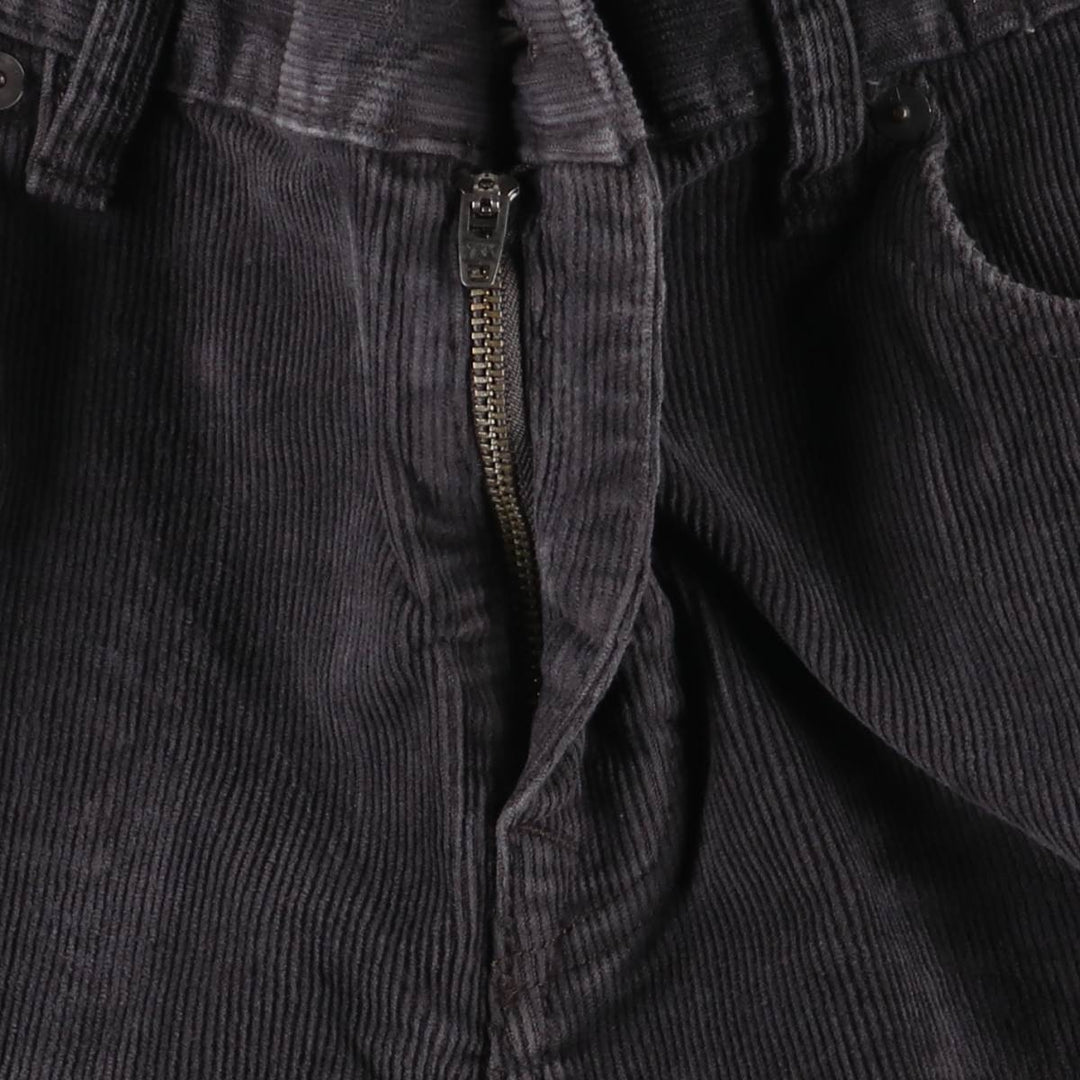 Calvin Klein Jeans corduroy pants for men, size W35 cotton black type Vintage Second Hand