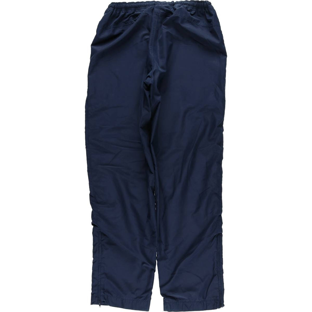 00'S Nike Warm-up Pants, Nylon Pants, Rustling Pants, Men's M Size polyester blue type Vintage Second Hand