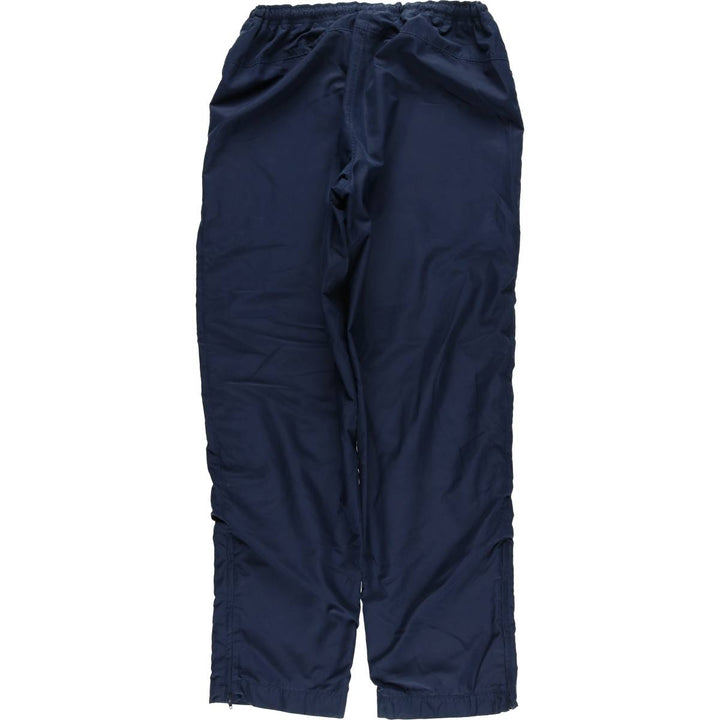 00'S Nike Warm-up Pants, Nylon Pants, Rustling Pants, Men's M Size polyester blue type Vintage Second Hand