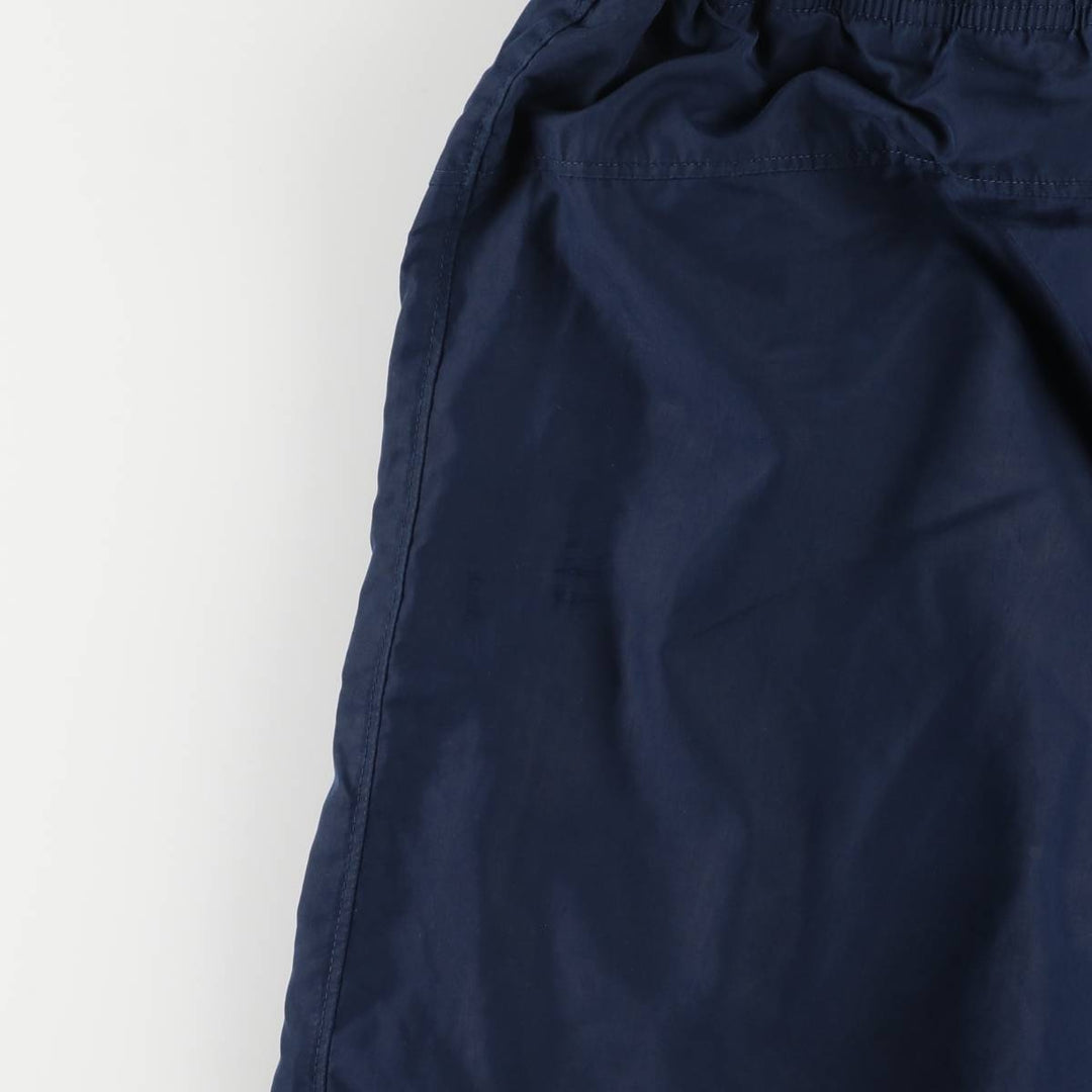 00'S Nike Warm-up Pants, Nylon Pants, Rustling Pants, Men's M Size polyester blue type Vintage Second Hand
