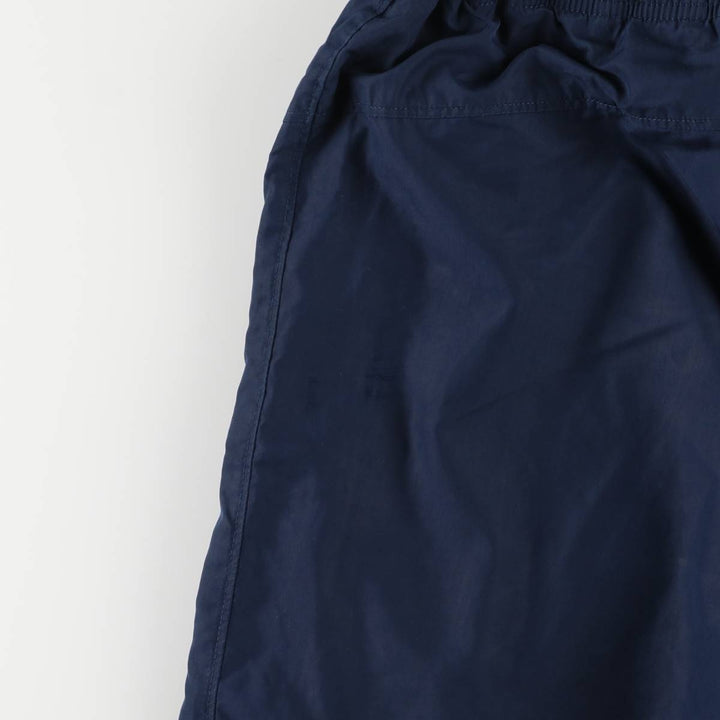 00'S Nike Warm-up Pants, Nylon Pants, Rustling Pants, Men's M Size polyester blue type Vintage Second Hand