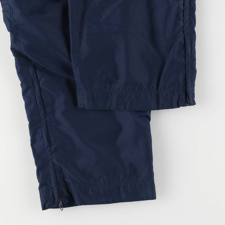 00'S Nike Warm-up Pants, Nylon Pants, Rustling Pants, Men's M Size polyester blue type Vintage Second Hand