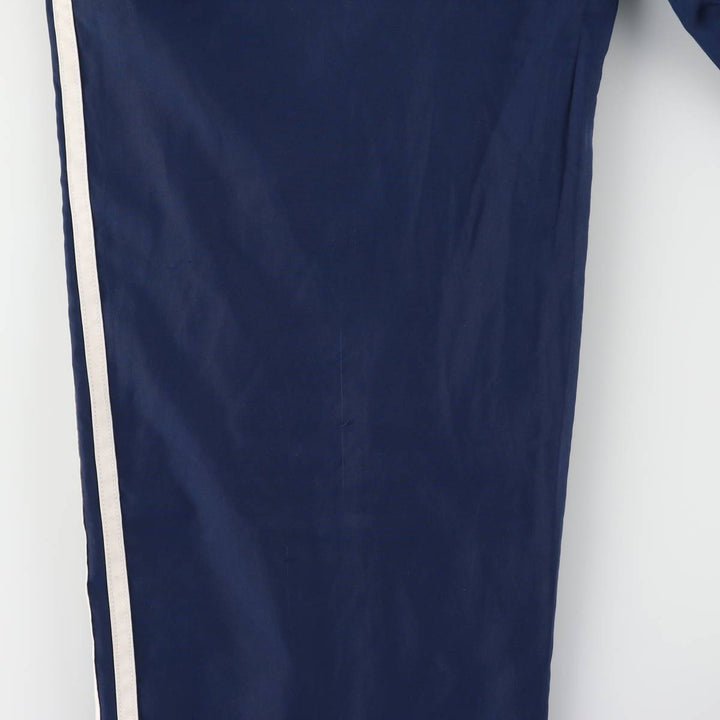 00'S Adidas nylon pants, rustling pants, men's size L Nylon blue type Vintage Second Hand
