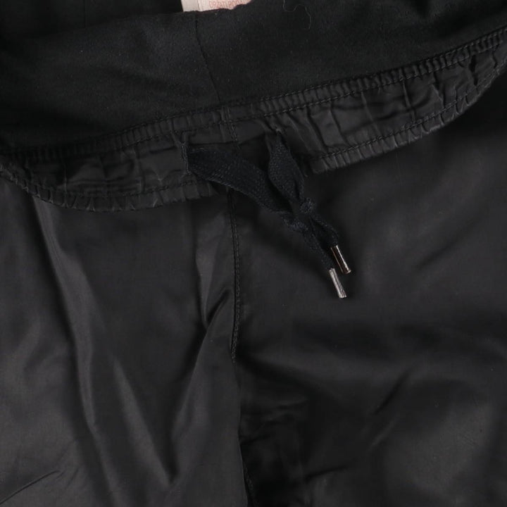 00'S Nike Warm-up Pants, Nylon Pants, Rustling Pants, Men's XL Size Nylon black type Vintage Second Hand