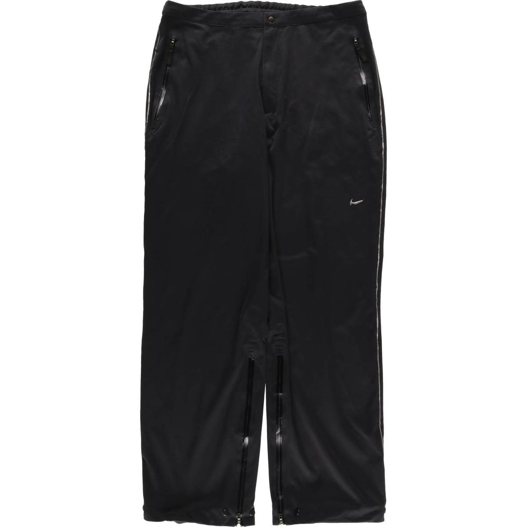 Nike Golf Warm-Up Pants, Nylon, Shaka Shaka Pants, Men's, Size W35 polyester black type Vintage Second Hand