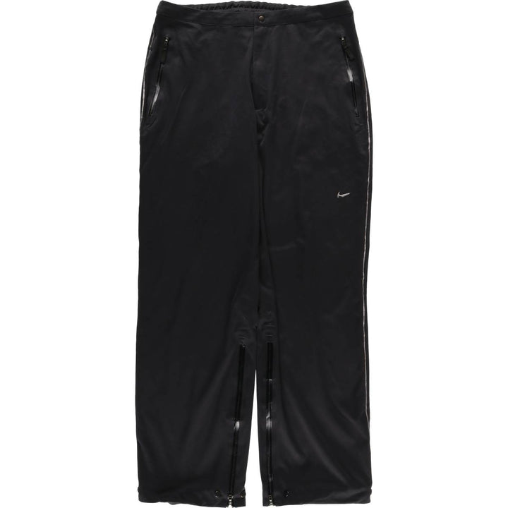 Nike Golf Warm-Up Pants, Nylon, Shaka Shaka Pants, Men's, Size W35 polyester black type Vintage Second Hand