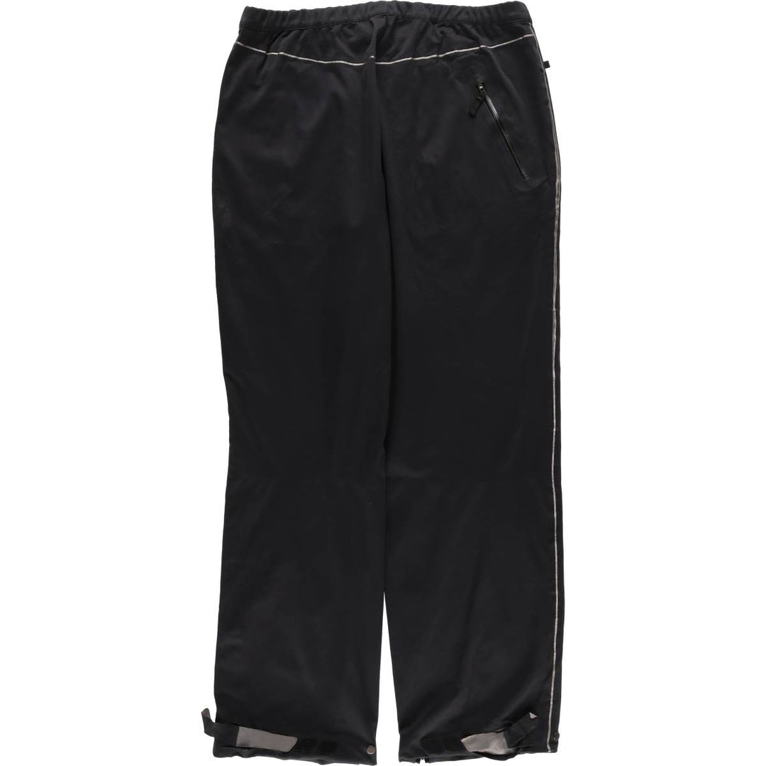 Nike Golf Warm-Up Pants, Nylon, Shaka Shaka Pants, Men's, Size W35 polyester black type Vintage Second Hand