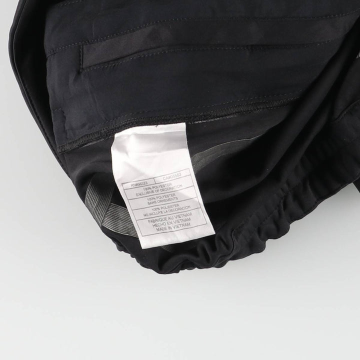 Nike Golf Warm-Up Pants, Nylon, Shaka Shaka Pants, Men's, Size W35 polyester black type Vintage Second Hand