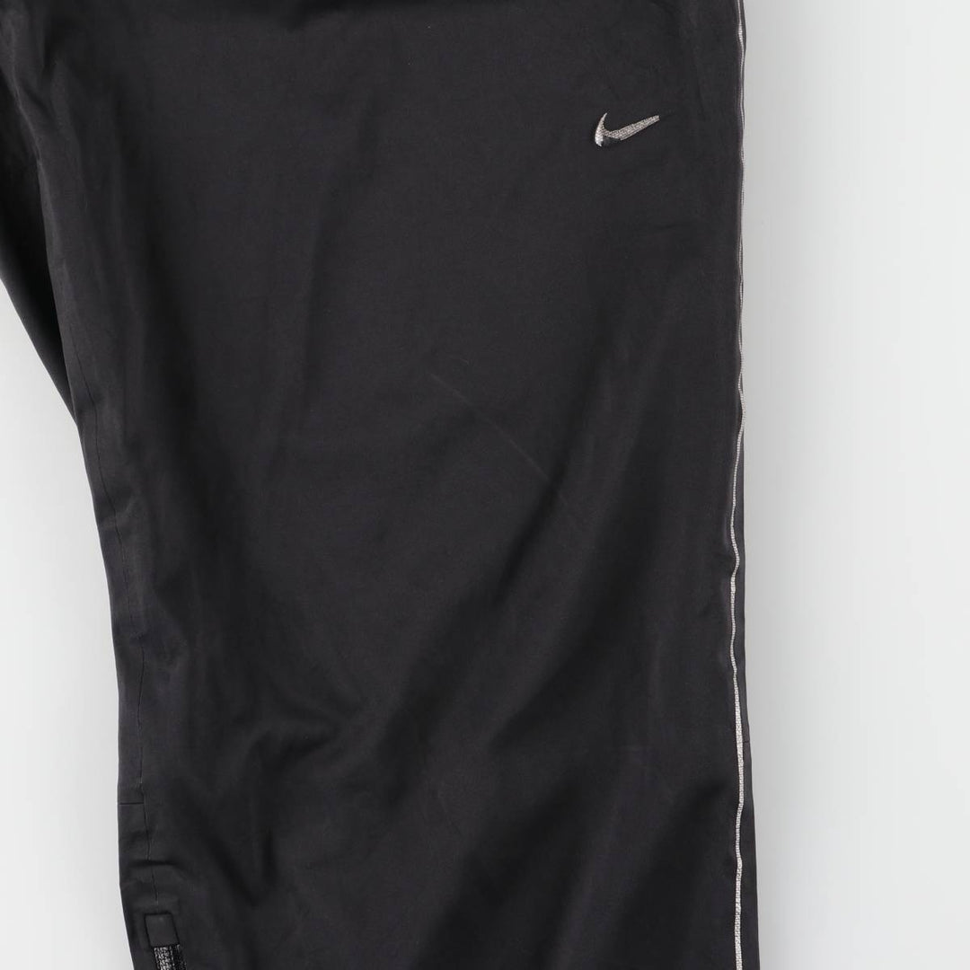 Nike Golf Warm-Up Pants, Nylon, Shaka Shaka Pants, Men's, Size W35 polyester black type Vintage Second Hand