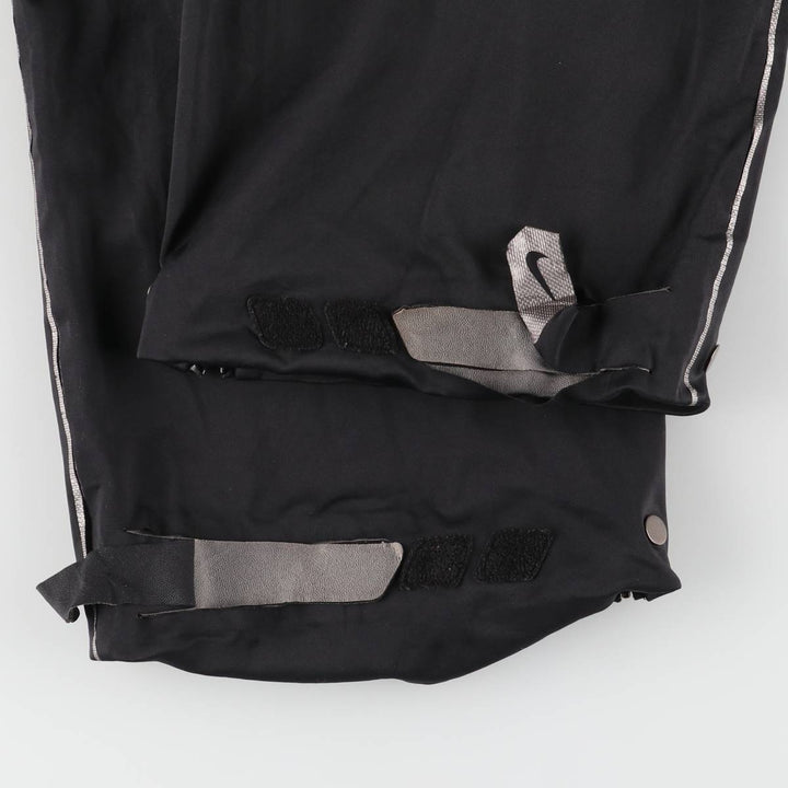 Nike Golf Warm-Up Pants, Nylon, Shaka Shaka Pants, Men's, Size W35 polyester black type Vintage Second Hand