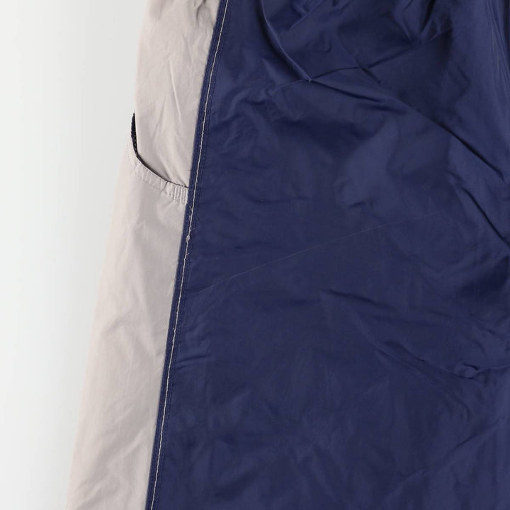 00'S Adidas nylon pants, rustling pants, men's size M Nylon Navy blue Vintage Second Hand