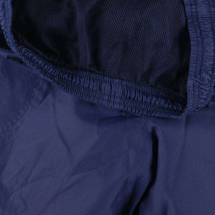 00'S Adidas warm-up pants, nylon pants, rustling pants, men's size L polyester navy blue type Vintage Second Hand