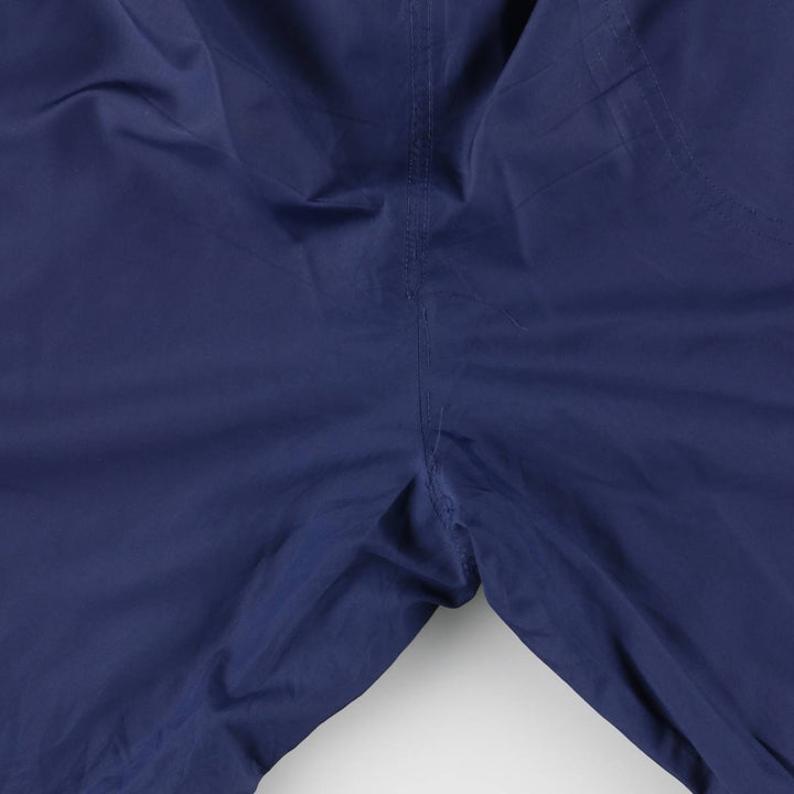 00'S Adidas warm-up pants, nylon pants, rustling pants, men's size L polyester navy blue type Vintage Second Hand