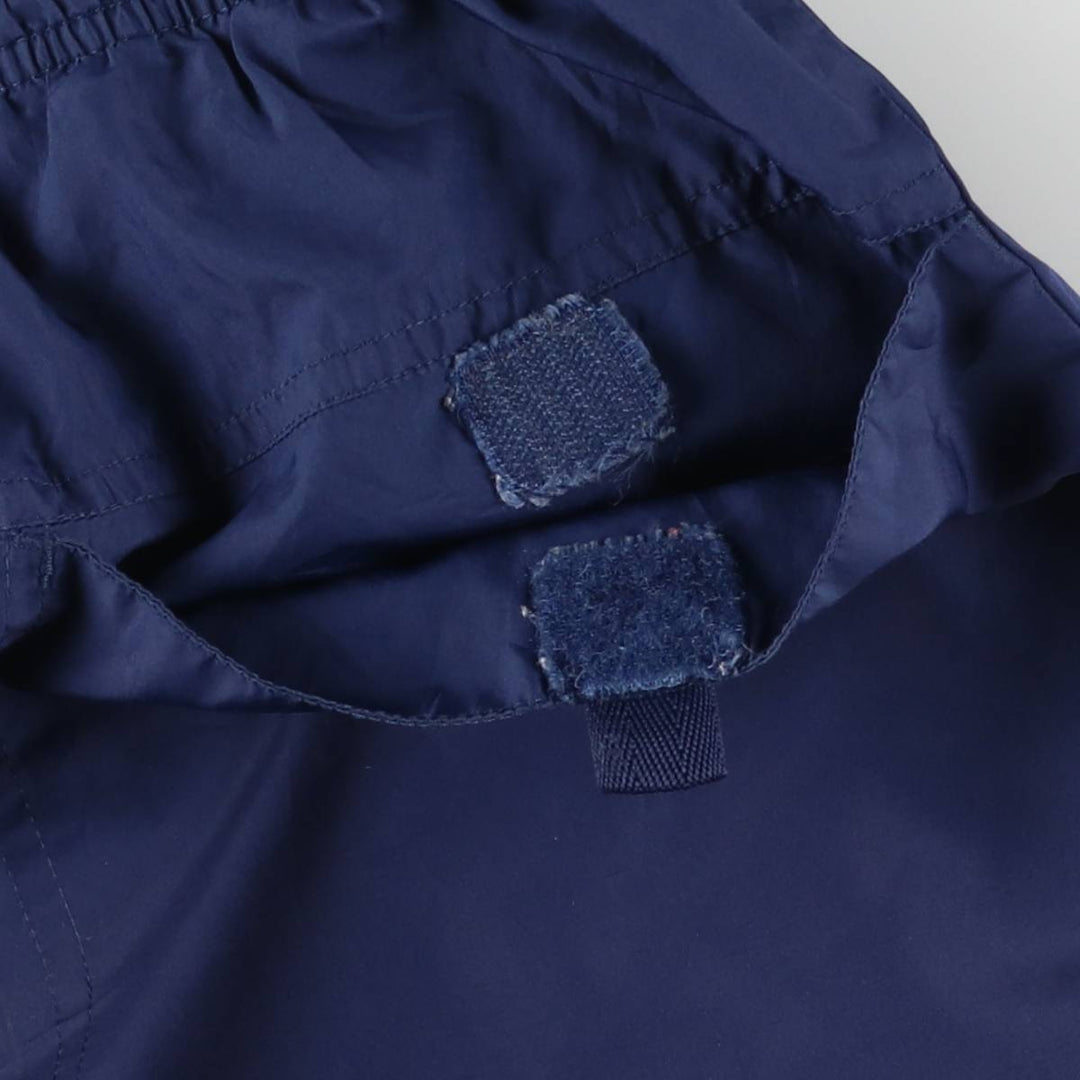 00'S Adidas warm-up pants, nylon pants, rustling pants, men's size L polyester navy blue type Vintage Second Hand