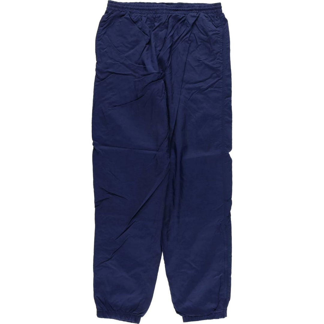 90'S Nike Nylon Pants, Shaka Shaka Pants, Men's M Size, Vintage Nylon Navy blue Vintage Second Hand