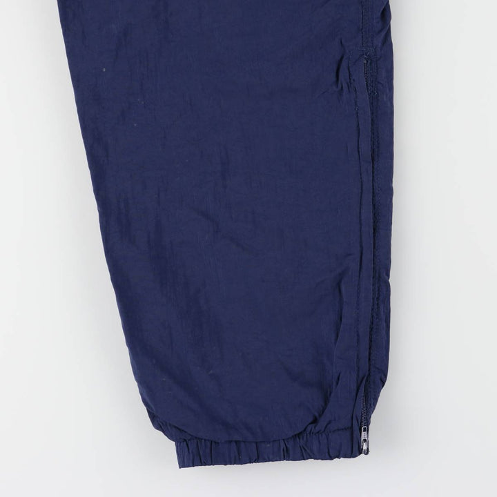 90'S Nike Nylon Pants, Shaka Shaka Pants, Men's M Size, Vintage Nylon Navy blue Vintage Second Hand