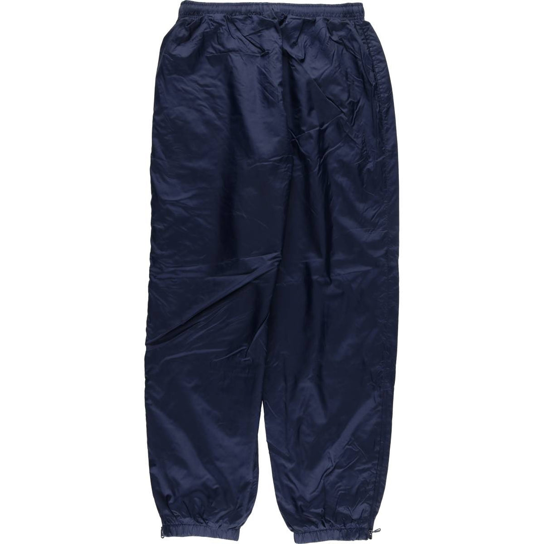 90'S Nike Nylon Pants, Shaka Shaka Pants, Men's XL Size, Vintage Nylon navy blue type Vintage Second Hand