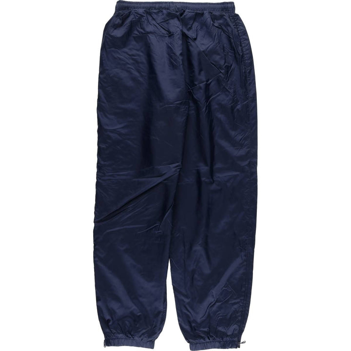 90'S Nike Nylon Pants, Shaka Shaka Pants, Men's XL Size, Vintage Nylon navy blue type Vintage Second Hand