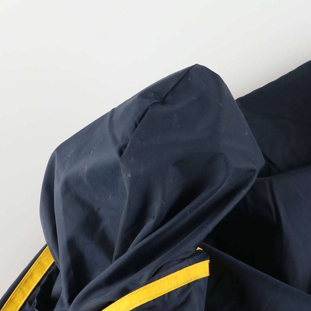 Vintage 90s-00'S Adidas nylon pants, crinkle pants, men's size M Nylon navy blue type Vintage Second Hand