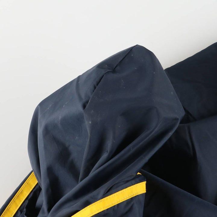 Vintage 90s-00'S Adidas nylon pants, crinkle pants, men's size M Nylon navy blue type Vintage Second Hand