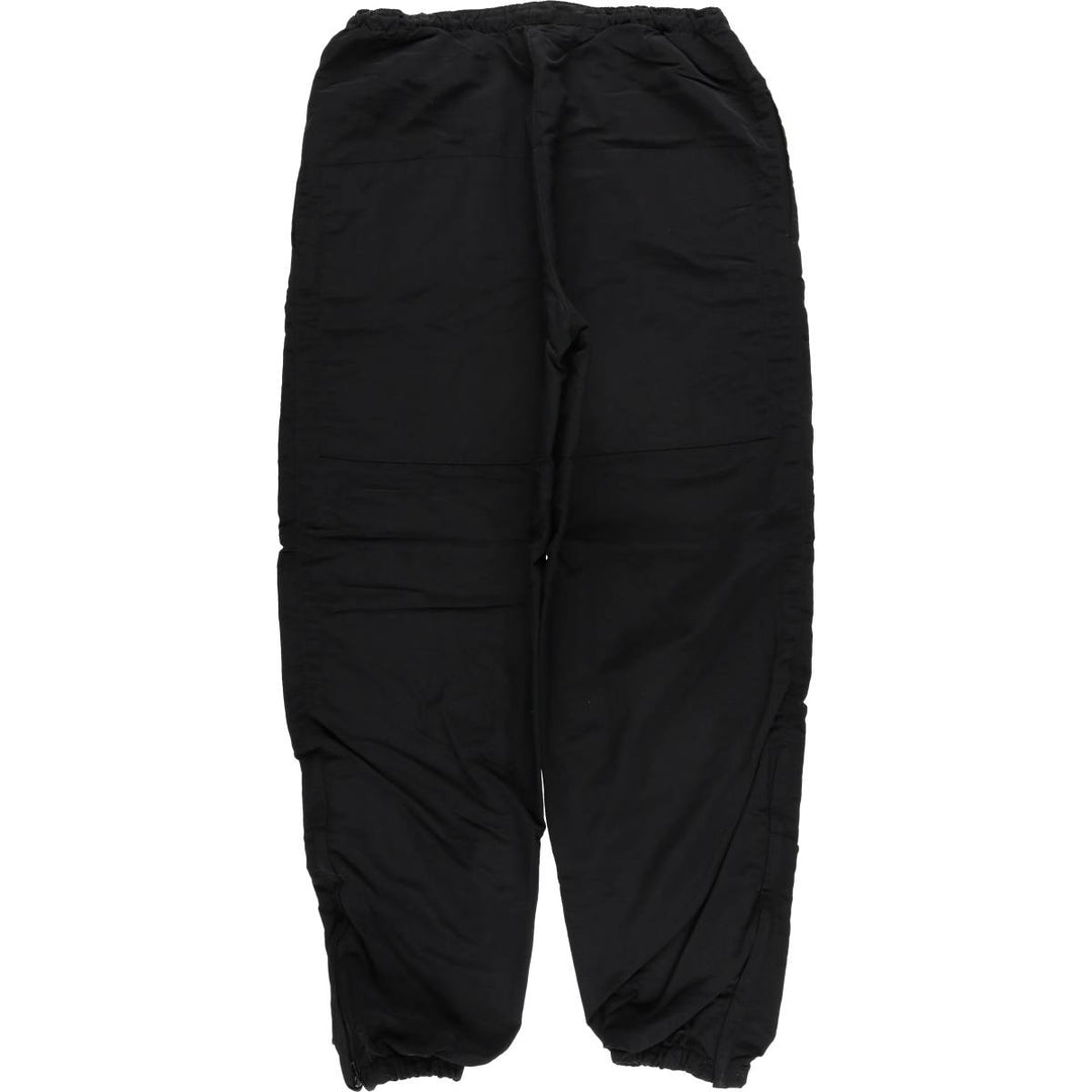 1990'S US Military PFU Training Pants, Nylon, Shaka Shaka Pants, Made in USA, Large Nylon black type Vintage Second Hand
