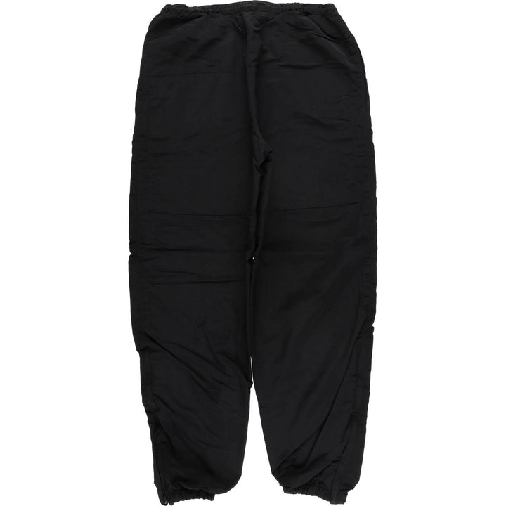 1990'S US Military PFU Training Pants, Nylon, Shaka Shaka Pants, Made in USA, Large Nylon black type Vintage Second Hand