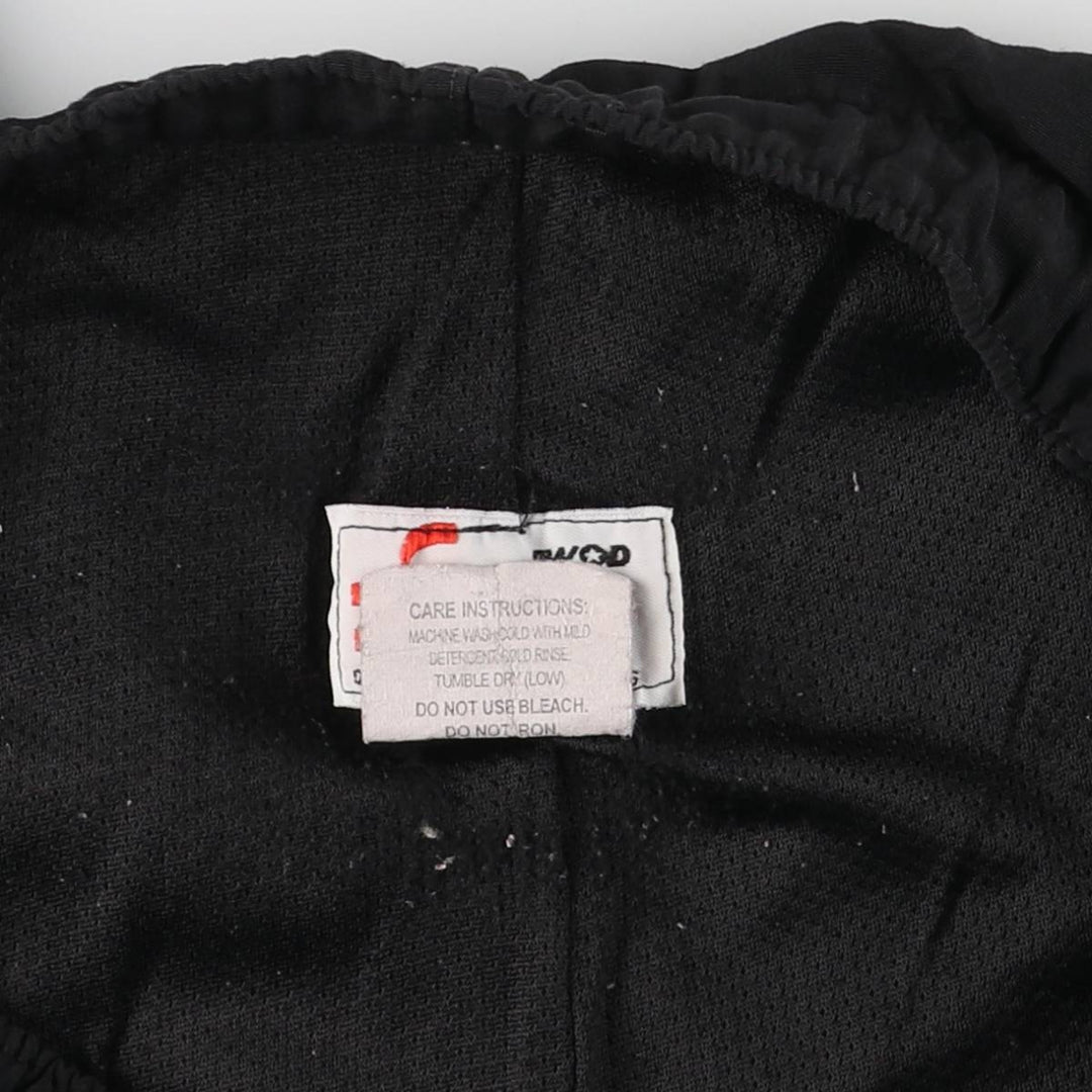 1990'S US Military PFU Training Pants, Nylon, Shaka Shaka Pants, Made in USA, Large Nylon black type Vintage Second Hand