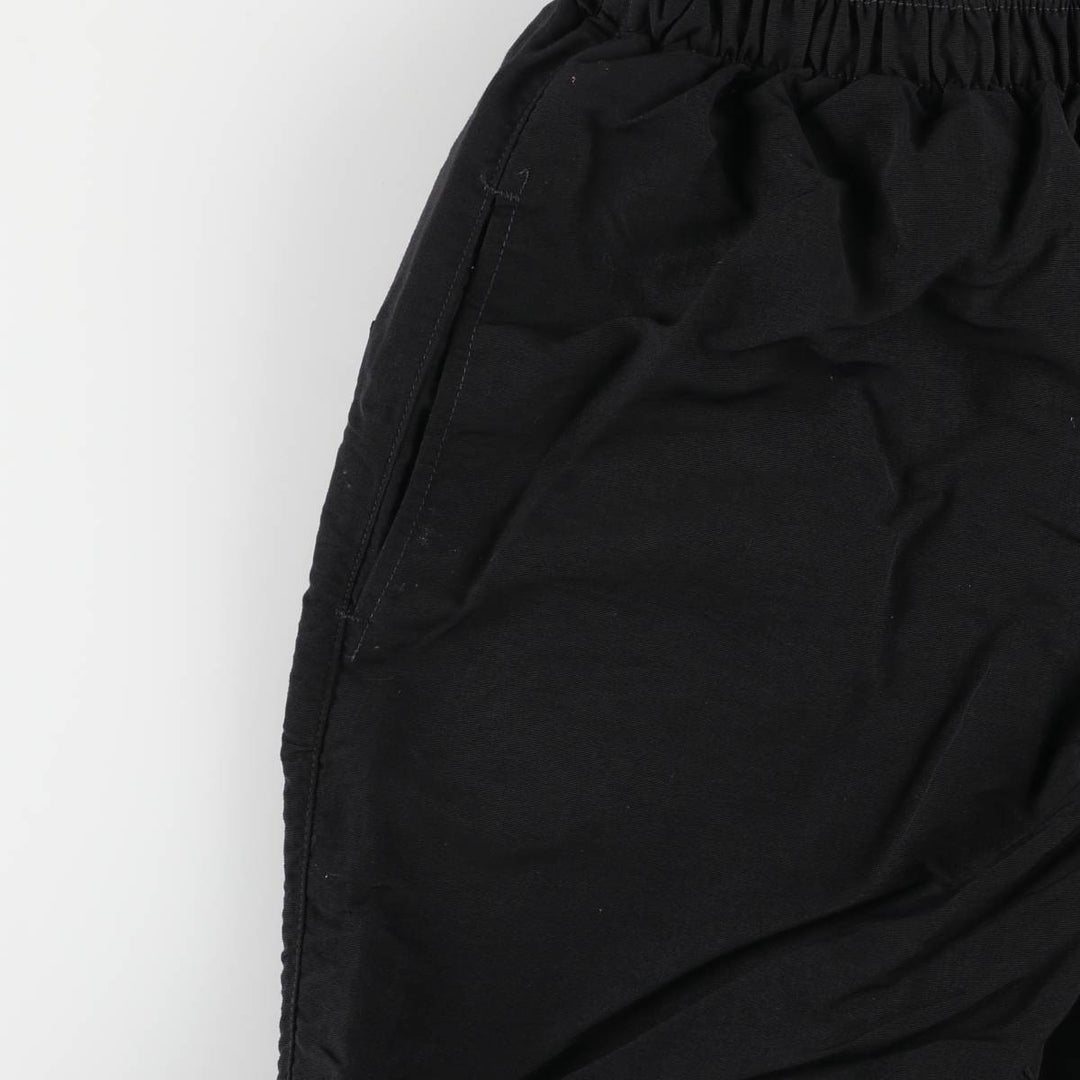1990'S US Military PFU Training Pants, Nylon, Shaka Shaka Pants, Made in USA, Size M Nylon black type Vintage Second Hand
