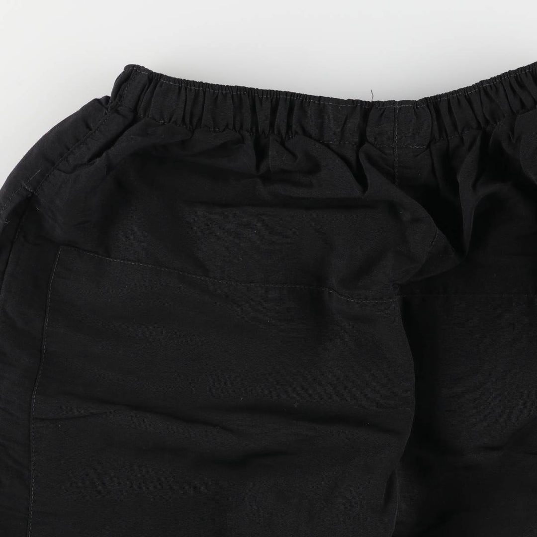 1990'S US Military PFU Training Pants, Nylon, Shaka Shaka Pants, Made in USA, Size M Nylon black type Vintage Second Hand