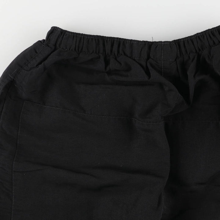 1990'S US Military PFU Training Pants, Nylon, Shaka Shaka Pants, Made in USA, Size M Nylon black type Vintage Second Hand