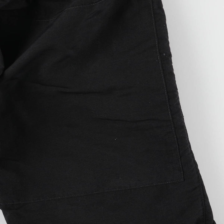 1990'S US Military PFU Training Pants, Nylon, Shaka Shaka Pants, Made in USA, Size M Nylon black type Vintage Second Hand