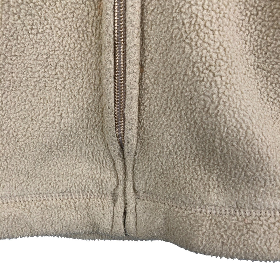 Vintage 90s-00'S Timberland fleece jacket, size M, men's polyester Beige type Vintage Second Hand