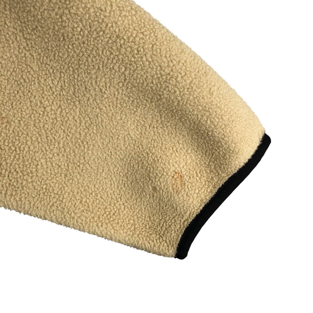 Vintage 90s-00'S Timberland fleece jacket, size M, men's polyester Beige type Vintage Second Hand