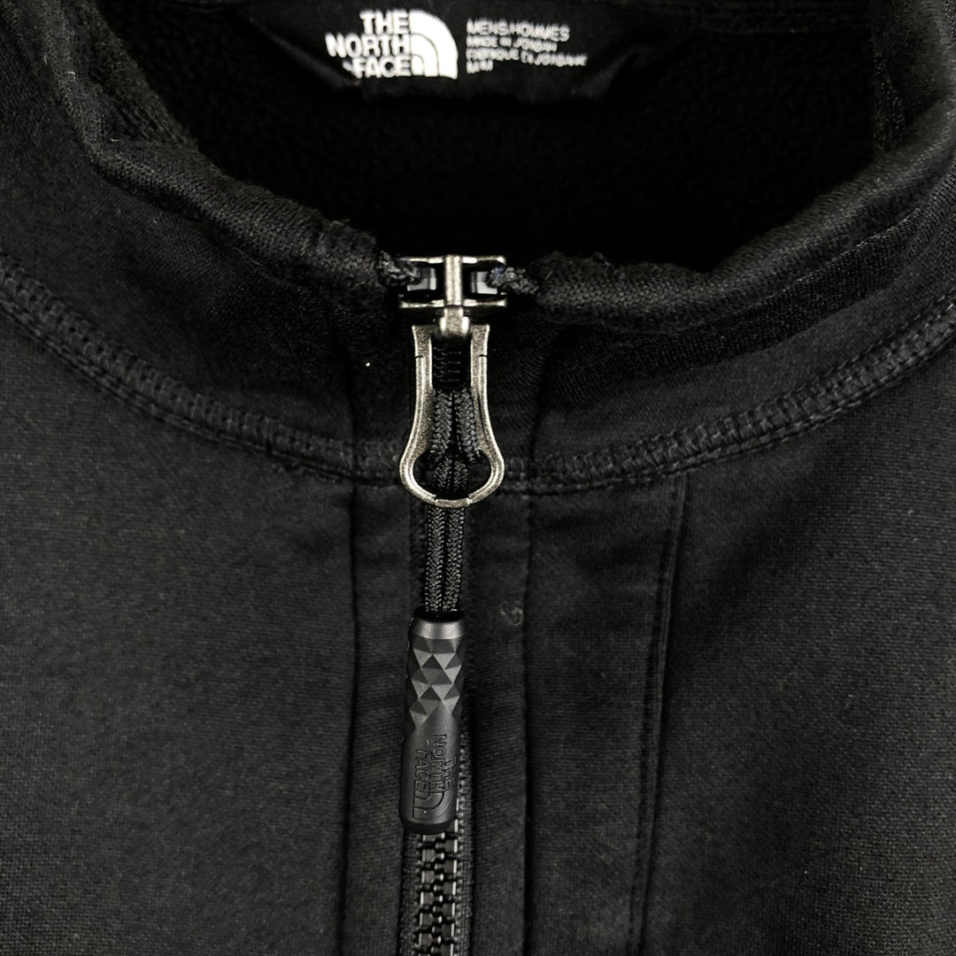 THE NORTH FACE Deloitte Advertising Half-Zip Fleece Pullover, Men's Size Medium polyester black type Vintage Second Hand