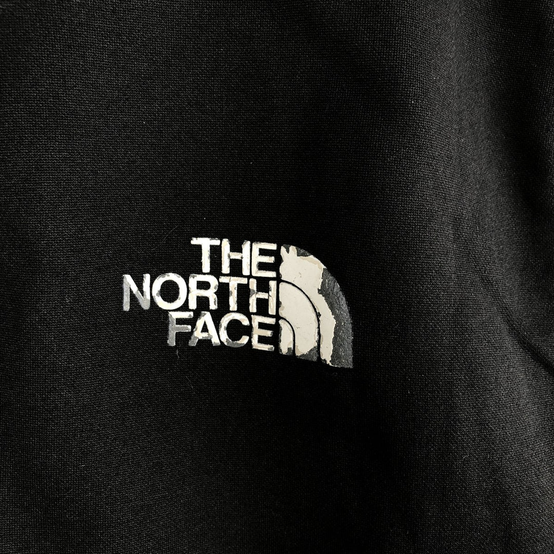 THE NORTH FACE Deloitte Advertising Half-Zip Fleece Pullover, Men's Size Medium polyester black type Vintage Second Hand