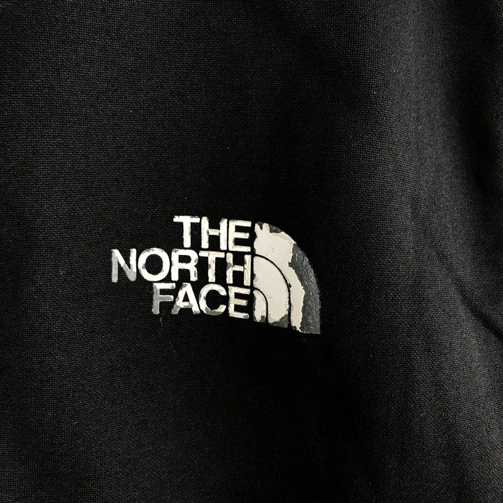 THE NORTH FACE Deloitte Advertising Half-Zip Fleece Pullover, Men's Size Medium polyester black type Vintage Second Hand