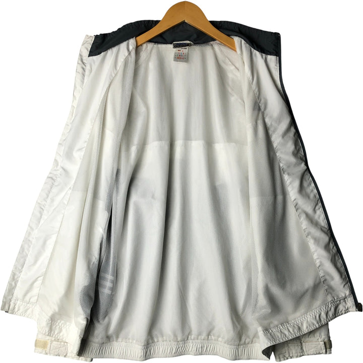 00'S adidas windbreaker men's XL size polyester white type Vintage Second Hand