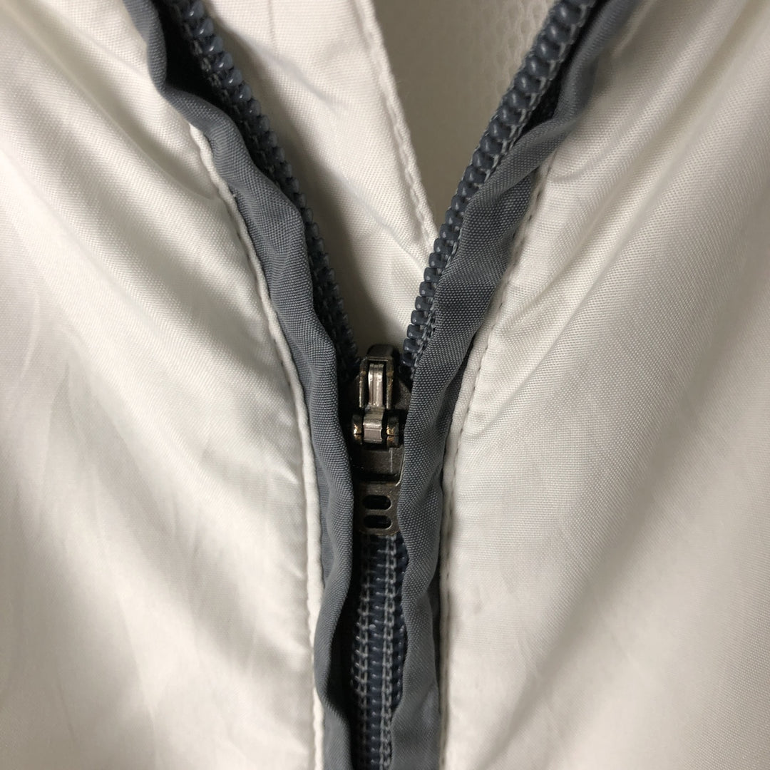 00'S adidas windbreaker men's XL size polyester white type Vintage Second Hand
