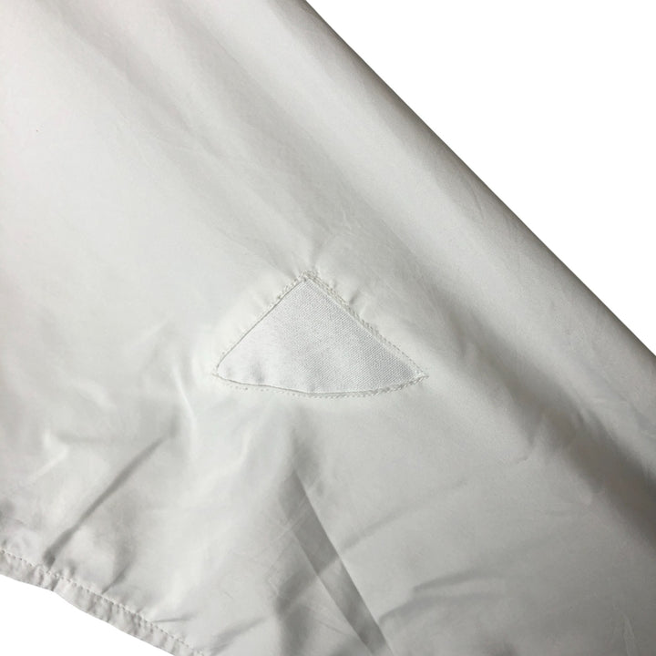 00'S adidas windbreaker men's XL size polyester white type Vintage Second Hand
