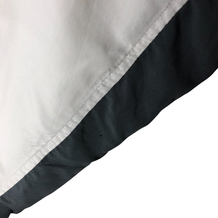 00'S adidas windbreaker men's XL size polyester white type Vintage Second Hand