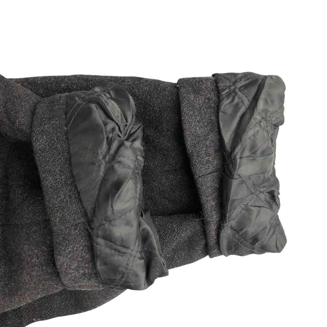 90'S GAP Vintage Padded Wool Half Coat, Men's Size L wool Charcoal Vintage Second Hand