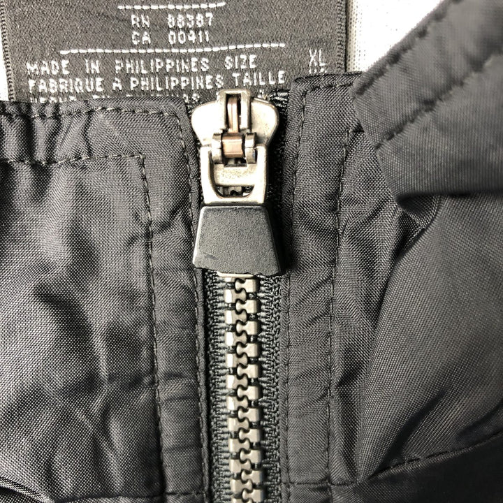 Vintage 80s-90'S Adidas nylon jacket, men's XL size Nylon black type Vintage Second Hand