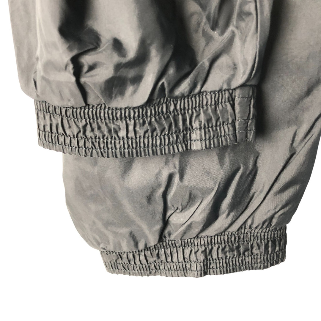 Vintage 80s-90'S Adidas nylon jacket, men's XL size Nylon black type Vintage Second Hand